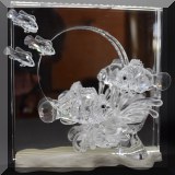 C09. Swarovski Crystal ”Harmony” scene with fish. 